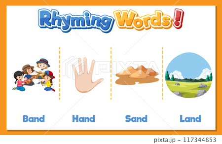 Rhyming Words for Kids Rhyming Words for Kids 117344853
