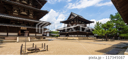 【法隆寺】奈良の法隆寺 【法隆寺】奈良の法隆寺 117345087