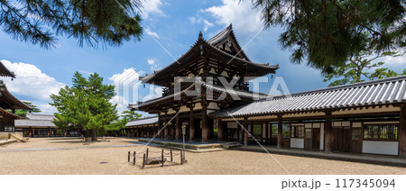【法隆寺】奈良の法隆寺 【法隆寺】奈良の法隆寺 117345094