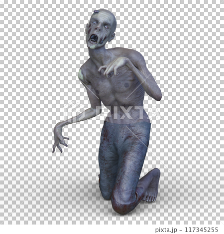 男性ゾンビ 117345255