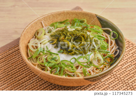 めかぶトロロ蕎麦 117345273