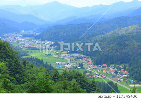 展望台から見た風景 「奥会津昭和の森キャンプ場」 展望台から見た風景 「奥会津昭和の森キャンプ場」 117345430