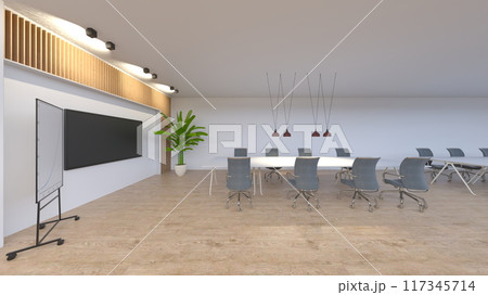 オフィス空間 117345714
