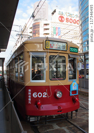 ［M-E］広島電鉄600形（6号線：広島駅⇔十日市町-江波） 117346495