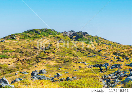 秋の鳥海山登山:千蛇谷 秋の鳥海山登山:千蛇谷 117346841