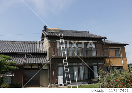 太陽熱温水器　修理 117347491