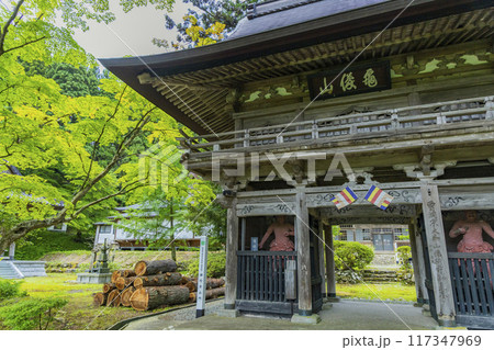 秋田市　補陀寺山門 117347969