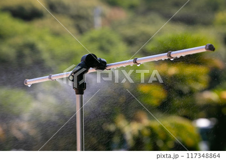 熱中症対策に必須アイテムのミストシャワー 熱中症対策に必須アイテムのミストシャワー 117348864