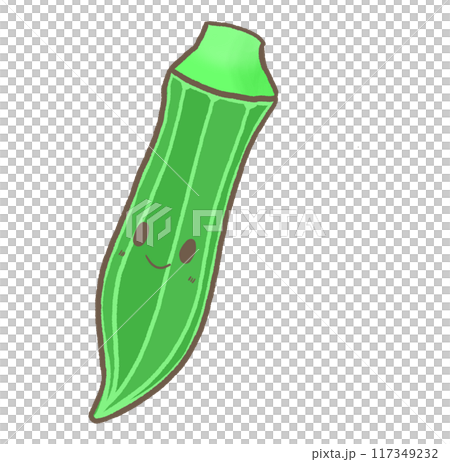 R:もっとメルヘンな野菜☆オクラ② 117349232