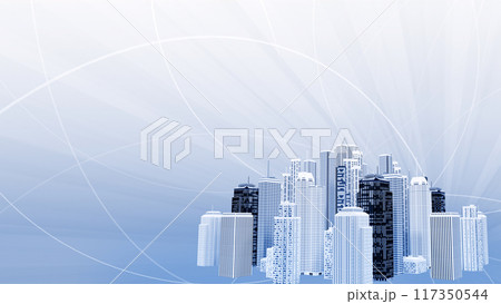 ネットワーク 通信 都市 コミュニケーション 通信 テクノロジー 技術 ビジネス 3D イラスト ネットワーク 通信 都市 コミュニケーション 通信 テクノロジー 技術 ビジネス 3D イラスト 117350544