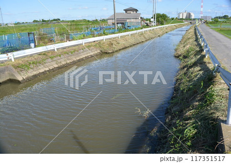 農業用水路兼排水路 茨城県 農業用水路兼排水路 茨城県 117351517
