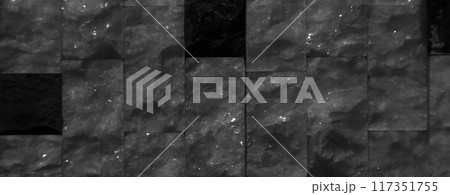 Cutting black white an grey organic marble wall rectangular, seamless lined up Cutting black white an grey organic marble wall rectangular, seamless lined up 117351755