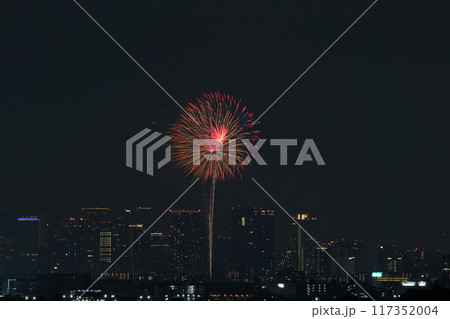 夏の夜空に咲く花火 十三花火 なにわ淀川花火大会2024 夏の夜空に咲く花火 十三花火 なにわ淀川花火大会2024 117352004