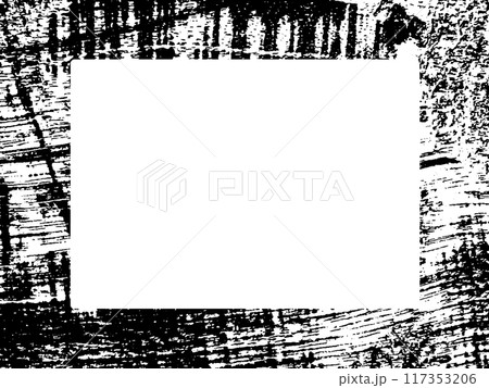 Black and white grunge. Distress overlay texture. Abstract surface dust and rough dirty wall background concept. Distress illustration simply place over object to create grunge effect. Vector EPS10. 117353206