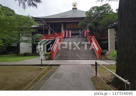 九品仏くほんぶつ　九品山唯在念佛院浄真寺　浄土宗　9体の阿弥陀如来像　梵鐘　東京都世田谷区奥沢   117354040