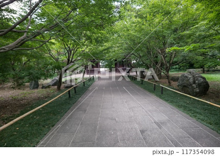 九品仏くほんぶつ　九品山唯在念佛院浄真寺　浄土宗　9体の阿弥陀如来像　梵鐘　東京都世田谷区奥沢   117354098