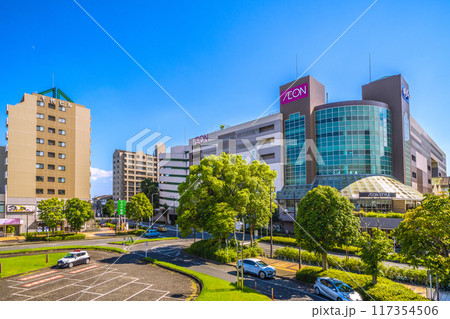 日本の千葉都市景観　千葉県千葉市緑区の鎌取駅前などを望む＝令和6年8月12日 117354506