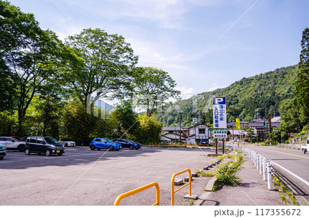 寝覚の床　入口駐車場 117355672