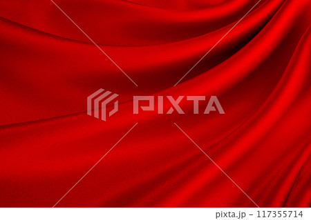 流れのある深紅のシルクサテン 流れのある深紅のシルクサテン 117355714