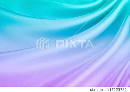 流れのあるシルクサテン 117355722