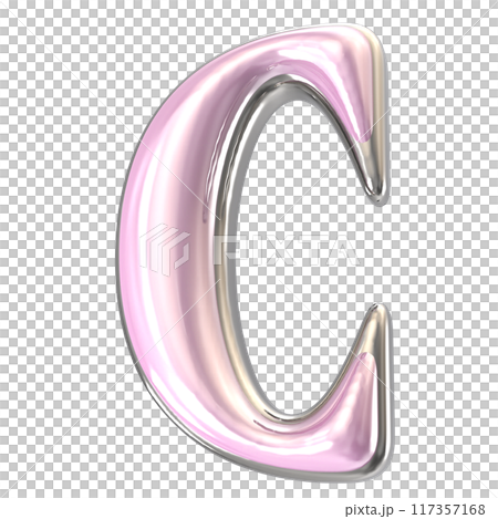 Font With Number 3D Render 117357168