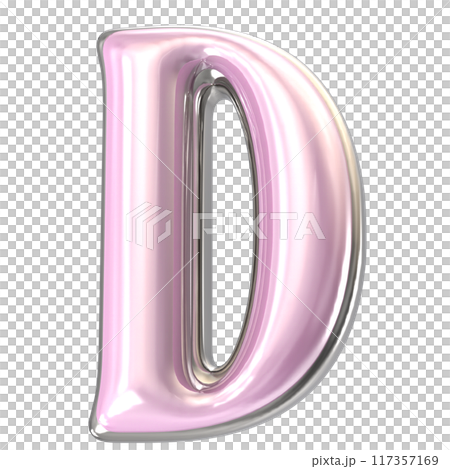 Font With Number 3D Render 117357169