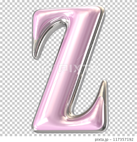 Font With Number 3D Render 117357192