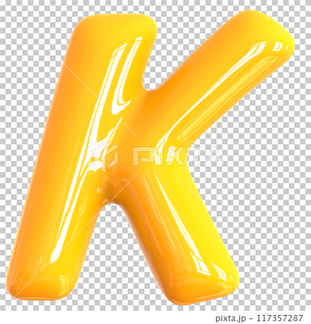 Font With Number 3D Render 117357287