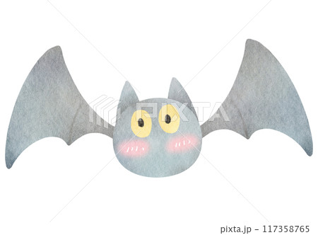 watercolor batのイラスト素材 [117358765] - PIXTA