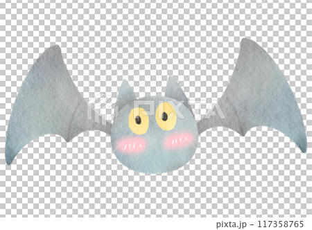 watercolor batのイラスト素材 [117358765] - PIXTA