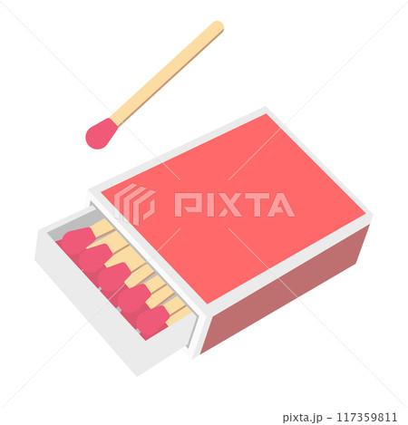 マッチのイラスト 117359811