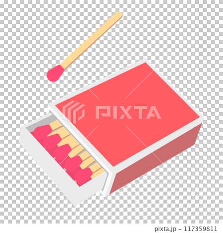 マッチのイラスト 117359811