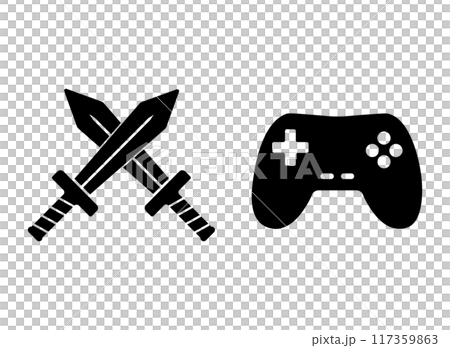 Battle controller icon Battle controller icon 117359863