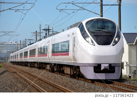 常磐線を走るE657系特急ひたち1号 117361423