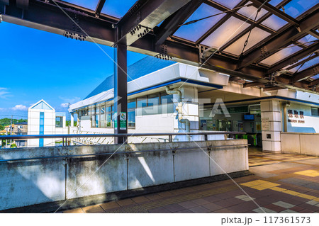 日本の千葉都市景観 千葉県千葉市緑区の鎌取駅などを望む 日本の千葉都市景観 千葉県千葉市緑区の鎌取駅などを望む 117361573