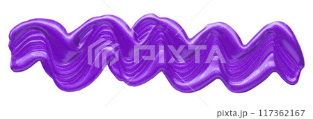 Shiny purple brush stroke isolated on white background Shiny purple brush stroke isolated on white background 117362167
