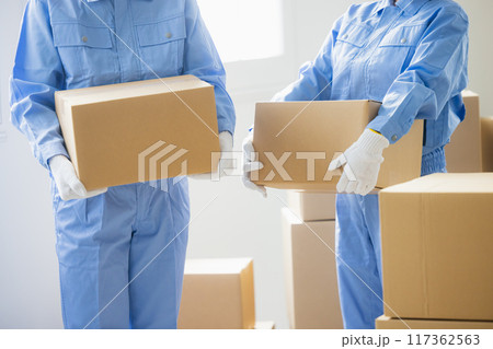 引っ越し荷造りサービスイメージ 117362563