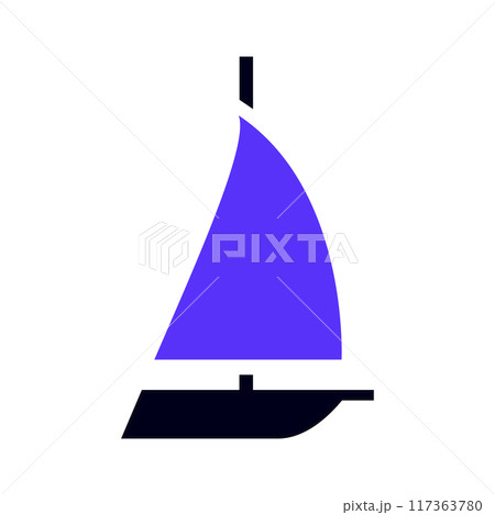 Transport flat icon, square shape 117363780