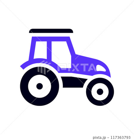 Transport flat icon, square shape 117363793