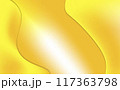 黄色のグラデーション背景 アブストラクト 117363798