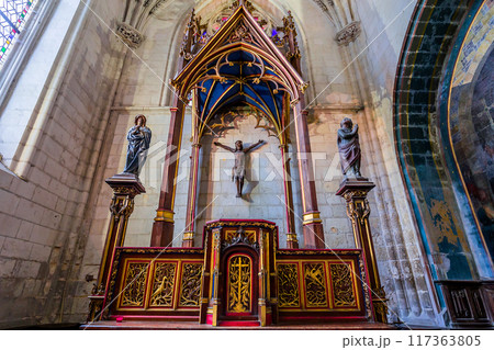 Chapel of the Holy Spirit in Rue village, Somme, France Chapel of the Holy Spirit in Rue village, Somme, France 117363805