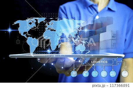concept of transportation technology Global connectivity in the digital age Business people cooperate in network development Connectivity, communication and innovation technology concept of transportation technology Global connectivity in the digital age Business people cooperate in network development Connectivity, communication and innovation technology 117366891