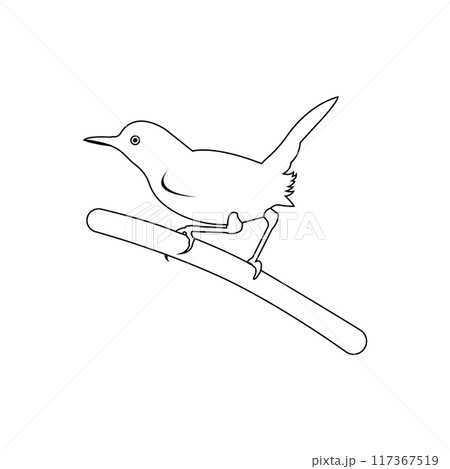 beautiful songbird icon beautiful songbird icon 117367519