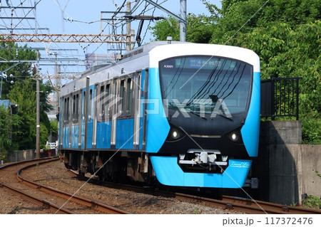 【静岡鉄道】A3000形〜Clear Blue〜(静岡清水線:古庄〜長沼) 【静岡鉄道】A3000形〜Clear Blue〜(静岡清水線:古庄〜長沼) 117372476