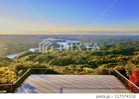 横山展望台からの眺望・志摩半島（三重県・志摩市） 117374318