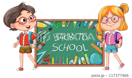 Back to School Illustration 117377966