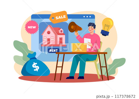 The man who placed an advertisement for a house to rent 117378672