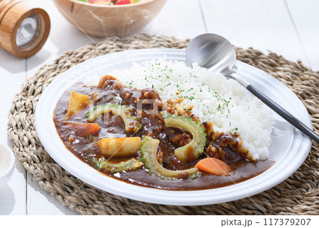 ゴーヤカレー　（夏野菜カレー） 117379207
