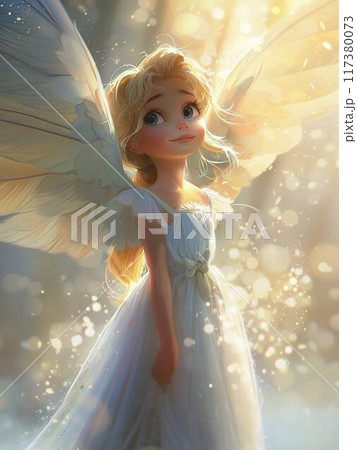 キラキラした天使 117380073