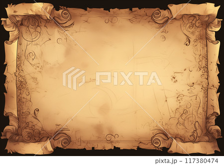 アンティーク風 フレーム 117380474